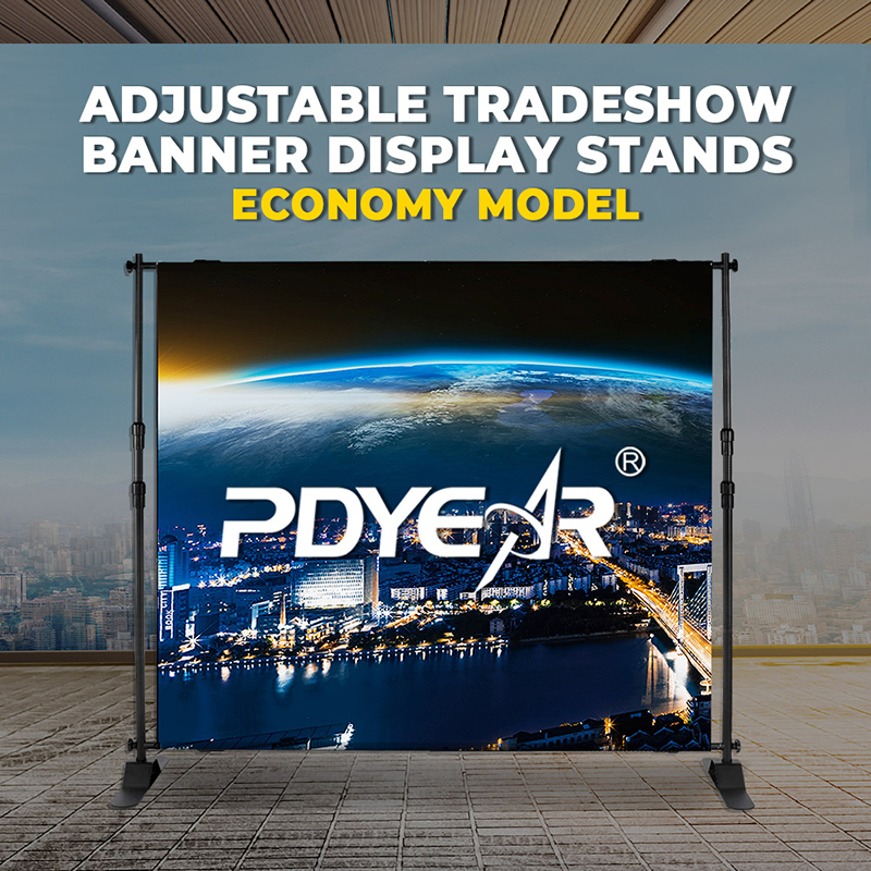 Economy Adjustable Tradeshow banner display stands BD-02-VS,PDYEAR GROUP,Economy Adjustable Tradeshow banner display stands BD-02-VS