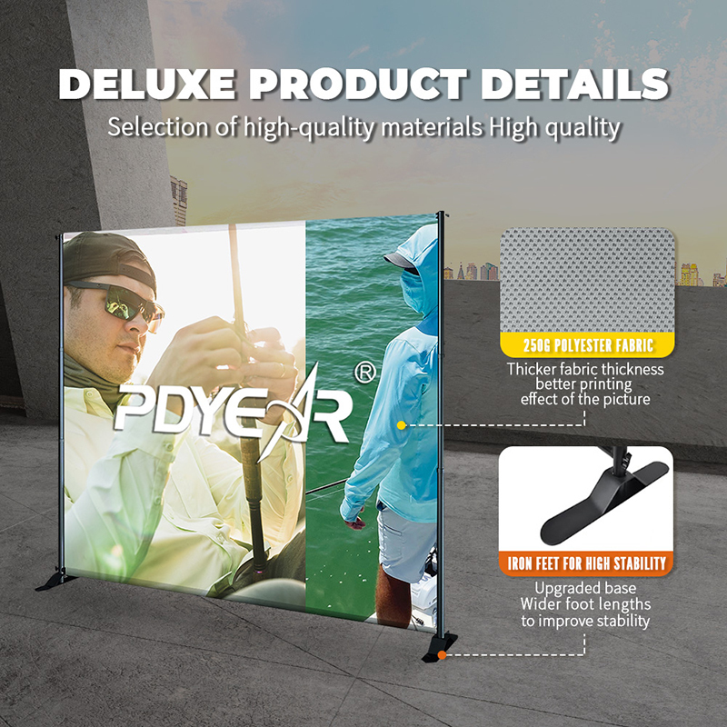 Deluxe Adjustable Tradeshow banner display stands BD-01,PDYEAR GROUP,Deluxe Adjustable Tradeshow banner display stands BD-01