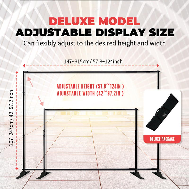 Deluxe Adjustable Tradeshow banner display stands BD-01,PDYEAR GROUP,Deluxe Adjustable Tradeshow banner display stands BD-01