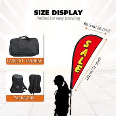 Backpack Banner - Teardrop,PDYEAR GROUP,Backpack Banner - Teardrop