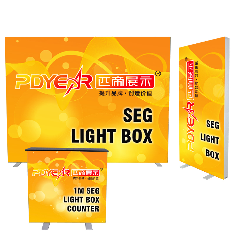 Premium SEG Frameless Lightbox Counter 1x1M,PDYEAR GROUP,Premium SEG Frameless Lightbox Counter 1x1M