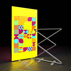 铝合金拉伸卡布灯箱,上海匹帝展示服务有限公司,