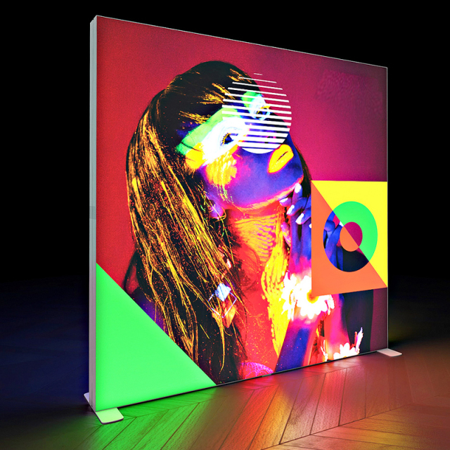 Premium SEG Frameless PVC Lightbox 3M