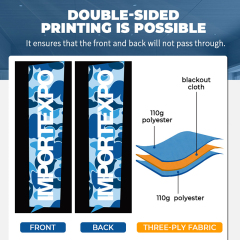 双面灯杆旗,上海匹帝展示服务有限公司,