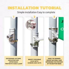 双面灯杆旗,上海匹帝展示服务有限公司,