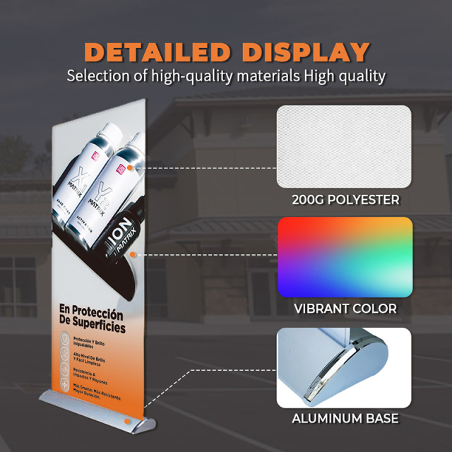 Aluminium roll up displays Roll-Up T5