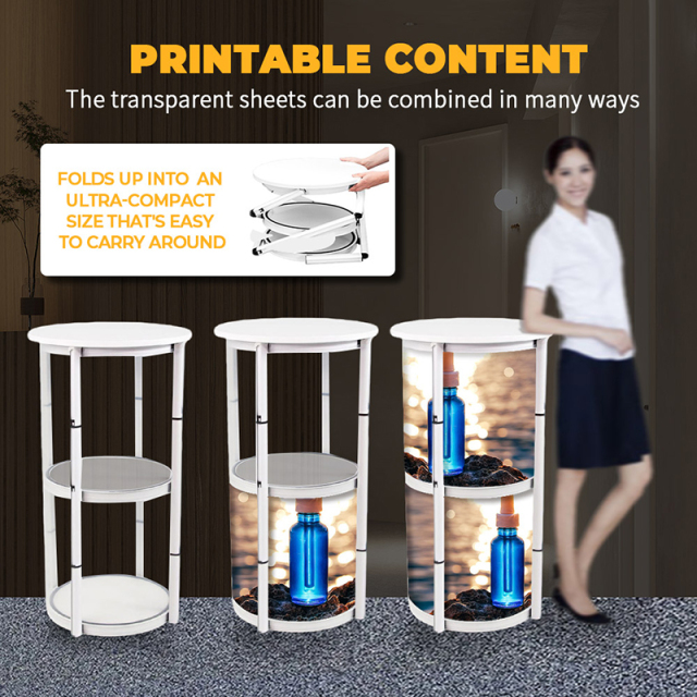 折叠展柱FDT-A,上海匹帝展示服务有限公司,