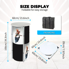 折叠展柱FDT-A,上海匹帝展示服务有限公司,