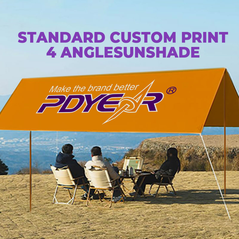 Standard Custom Print 4 Angle Sunshade,PDYEAR GROUP,