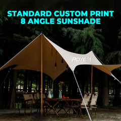 Standard Custom Print 8 Angle Sunshade,PDYEAR GROUP,