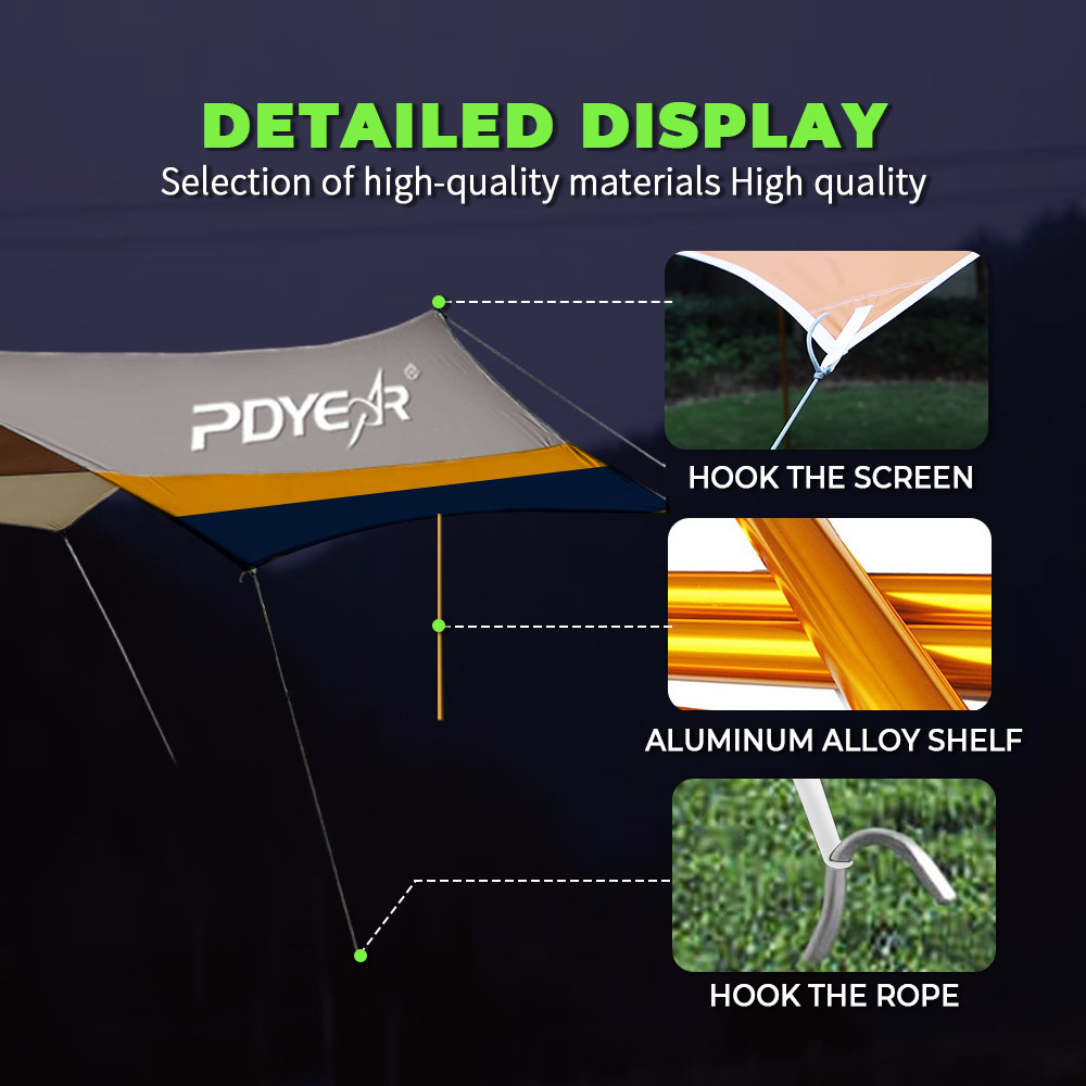 Standard Custom Print 6 Angle Sunshade,PDYEAR GROUP,
