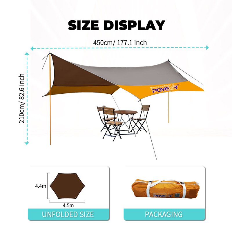 Standard Custom Print 6 Angle Sunshade,PDYEAR GROUP,