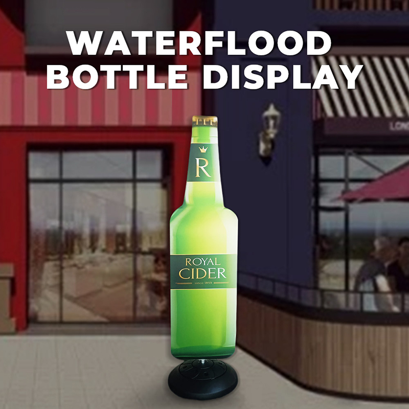 Waterflood Bottle Display (60x200cm),PDYEAR GROUP,Waterflood Bottle Display (60x200cm)
