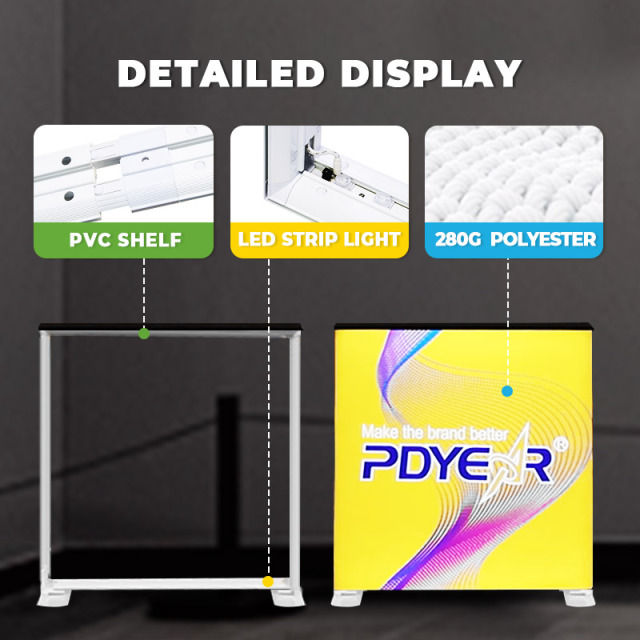 Premium SEG Frameless Counter PVC Lightbox -100x100cm,PDYEAR GROUP,Premium SEG Frameless Counter PVC Lightbox -100x100cm