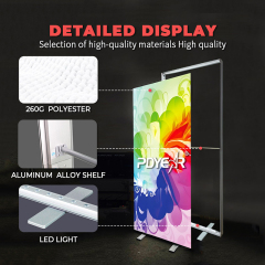 铝合金拉伸卡布灯箱,上海匹帝展示服务有限公司,