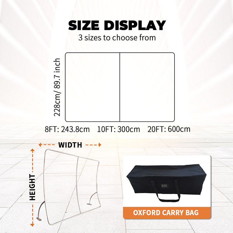 U-Shape Exhibition Tension Fabric Display Backdrop,PDYEAR GROUP,U-Shape Exhibition Tension Fabric Display Backdrop