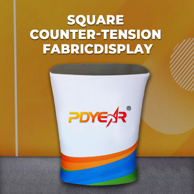 Square Counter - Tension Fabric Display,PDYEAR GROUP,Square Counter - Tension Fabric Display