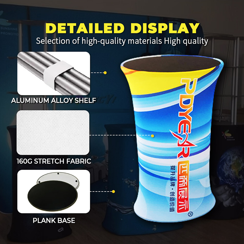 Oval Counter - Tension Fabric Display,PDYEAR GROUP,Oval Counter - Tension Fabric Display