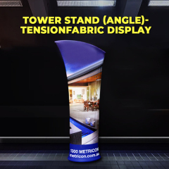 Tower Stand (angle)- tension fabric display,PDYEAR GROUP,Tower Stand (angle)- tension fabric display