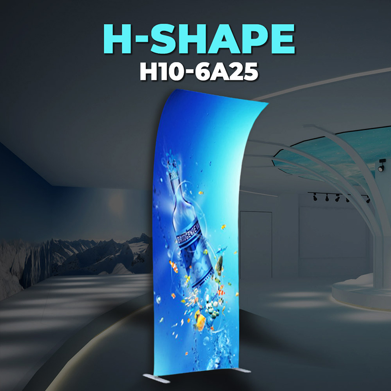 H-Shape-H10-6A25 -1M Tension Fabric Display,PDYEAR GROUP,H-Shape-H10-6A25 -1M Tension Fabric Display