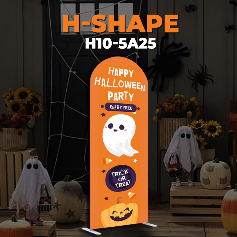 H-Shape-H10-5A25 -1M Tension Fabric Display,PDYEAR GROUP,H-Shape-H10-5A25 -1M Tension Fabric Display