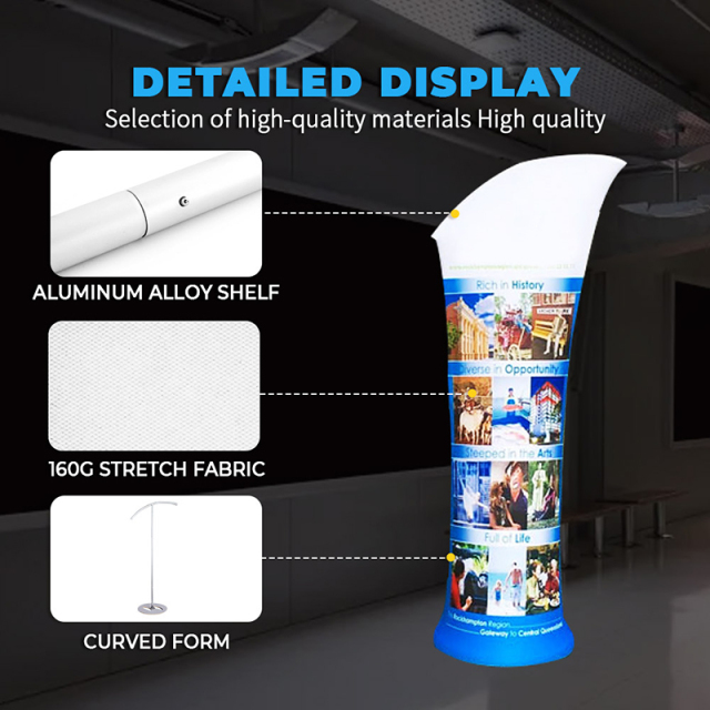 Tower Stand (angle)- tension fabric display,PDYEAR GROUP,Tower Stand (angle)- tension fabric display