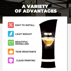 Tower Stand (angle)- tension fabric display,PDYEAR GROUP,Tower Stand (angle)- tension fabric display