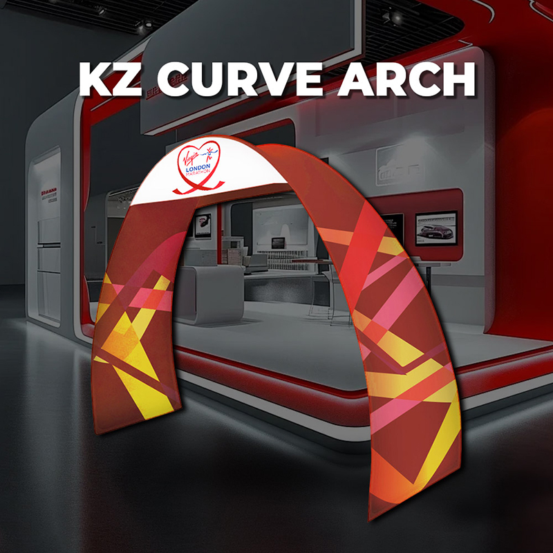 KZ Curve Arch -Tension Fabric Display,PDYEAR GROUP,KZ Curve Arch -Tension Fabric Display