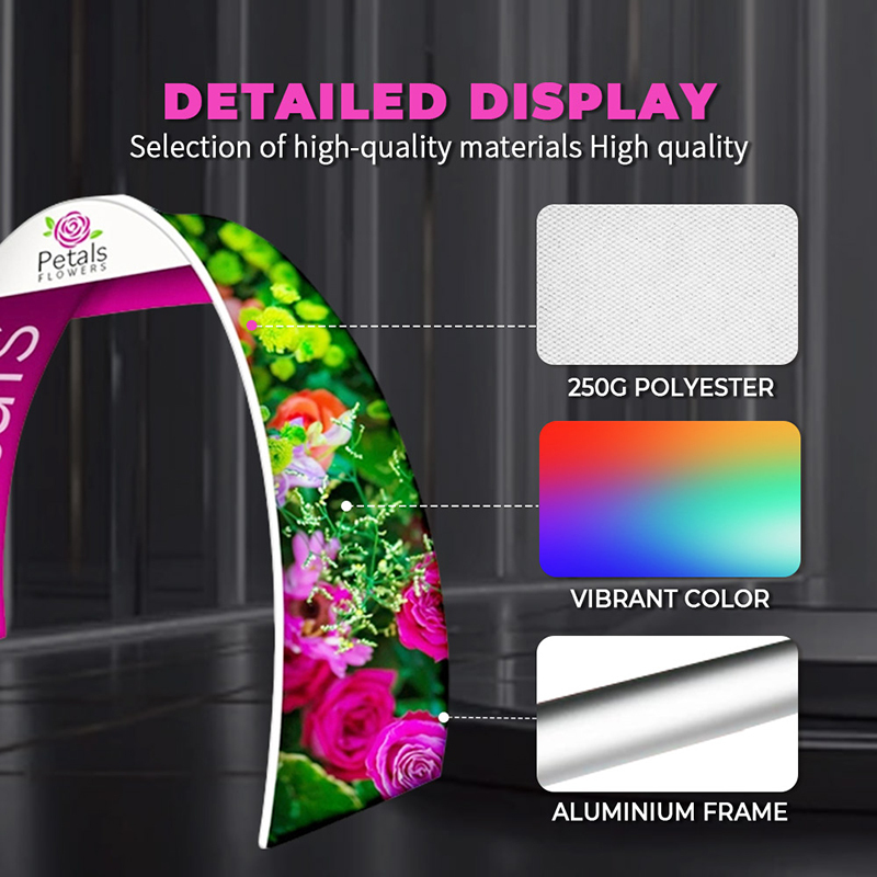 KZ Curve Arch -Tension Fabric Display,PDYEAR GROUP,KZ Curve Arch -Tension Fabric Display