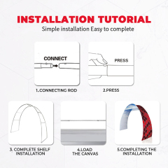 弧型拱门,上海匹帝展示服务有限公司,