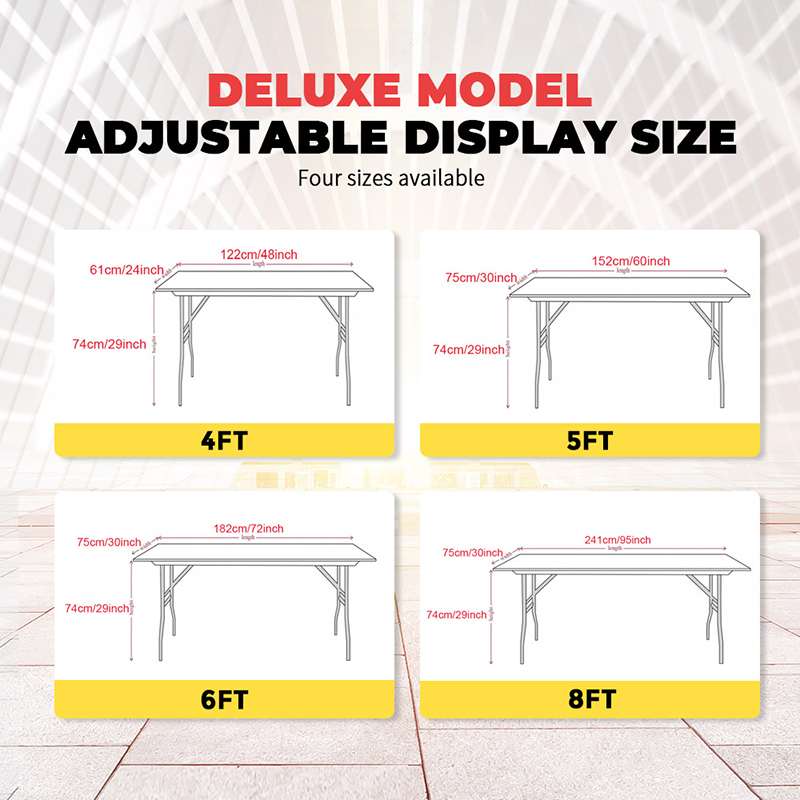 Standard Trade show custom printed Table Covers cloths Draped,PDYEAR GROUP,Standard Trade show custom printed Table Covers cloths Draped
