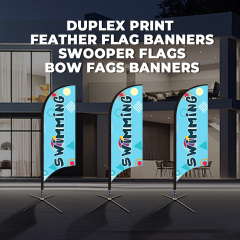 Duplex Print Feather Flag banners,swooper flags,bow flags banners,PDYEAR GROUP,China wholesale cheap feather flags,feather banners,feather flag banners manufacturer