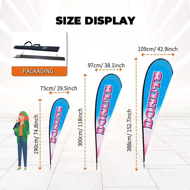 Duplex Print Trade Show outdoor Teardrop Flags banners,PDYEAR GROUP,Duplex Print Trade Show outdoor Teardrop Flags banners