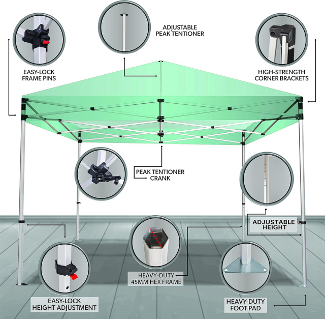 2x2 帐篷,上海匹帝展示服务有限公司,