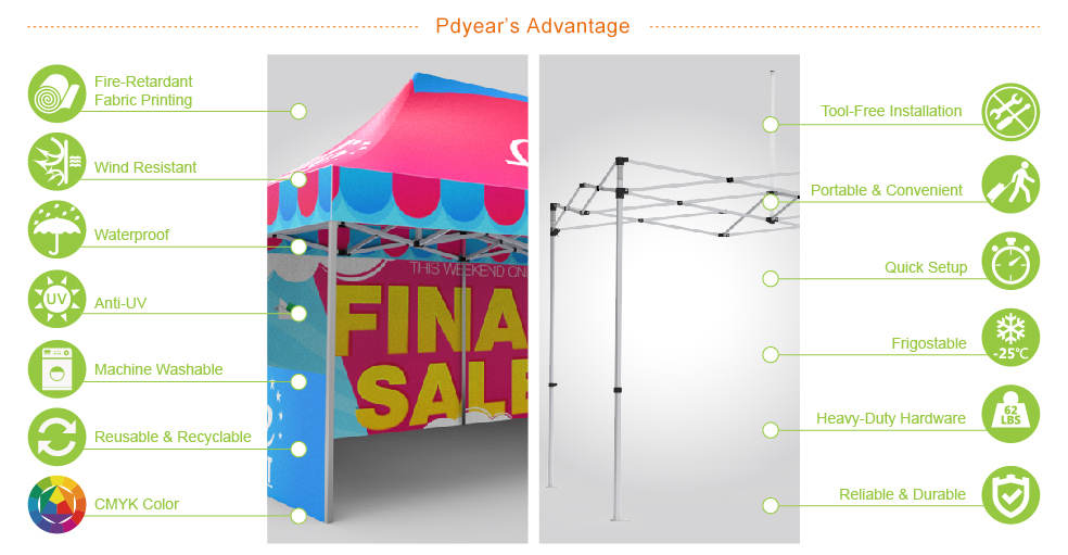 10x20FT 3X6M Promotional Gazebo Canopy Tents,PDYEAR GROUP,10x20FT 3X6M Promotional Gazebo Canopy Tents