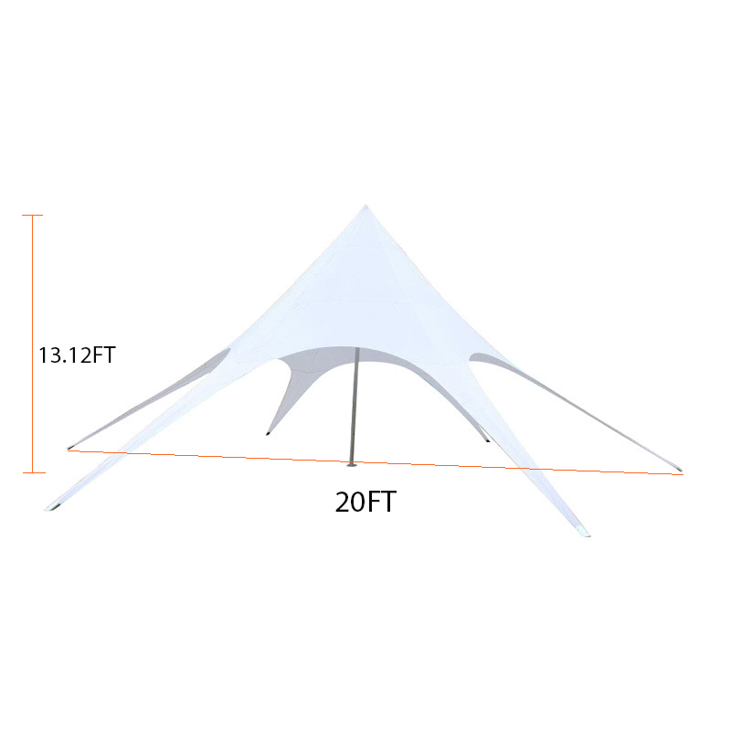 20FT Exhibition outdoor full color printing Star Tents,PDYEAR GROUP,20FT Exhibition outdoor full color printing Star Tents