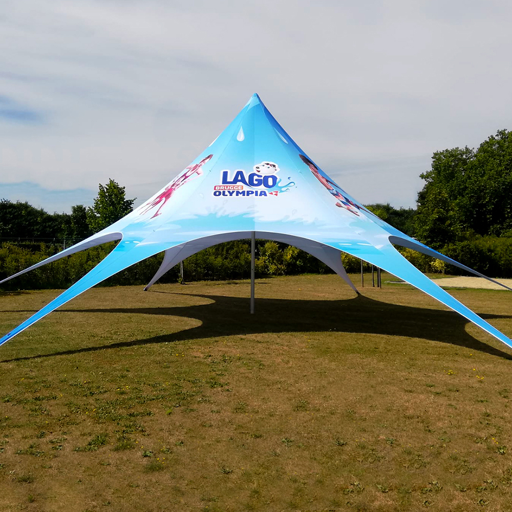 20FT Exhibition outdoor full color printing Star Tents,PDYEAR GROUP,20FT Exhibition outdoor full color printing Star Tents