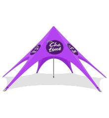 20FT Exhibition outdoor full color printing Star Tents,上海匹帝展示服务有限公司,20FT Exhibition outdoor full color printing Star Tents