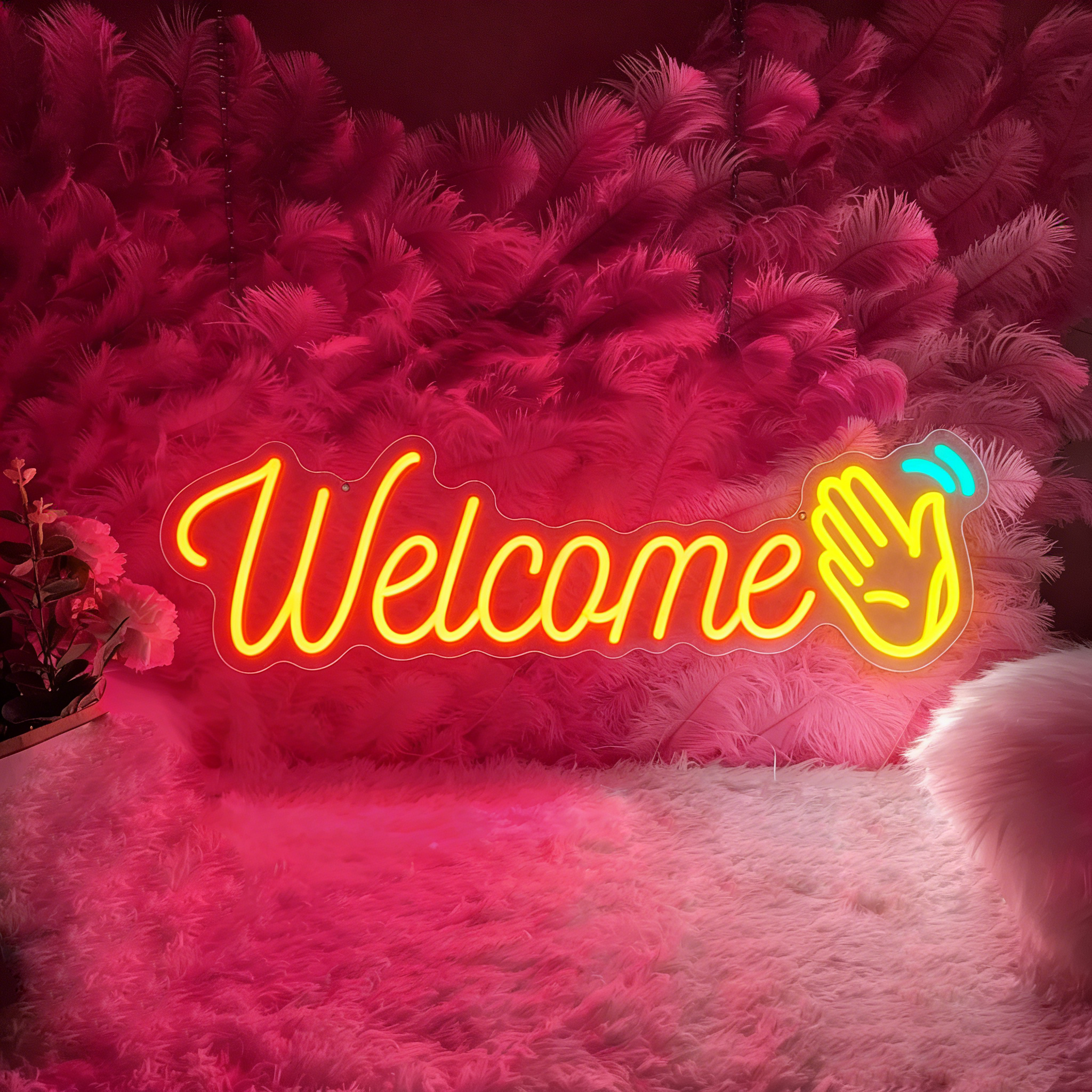 Custom LED Neon Sign-Welcome,PDYEAR GROUP,Custom LED Neon Sign-Welcome