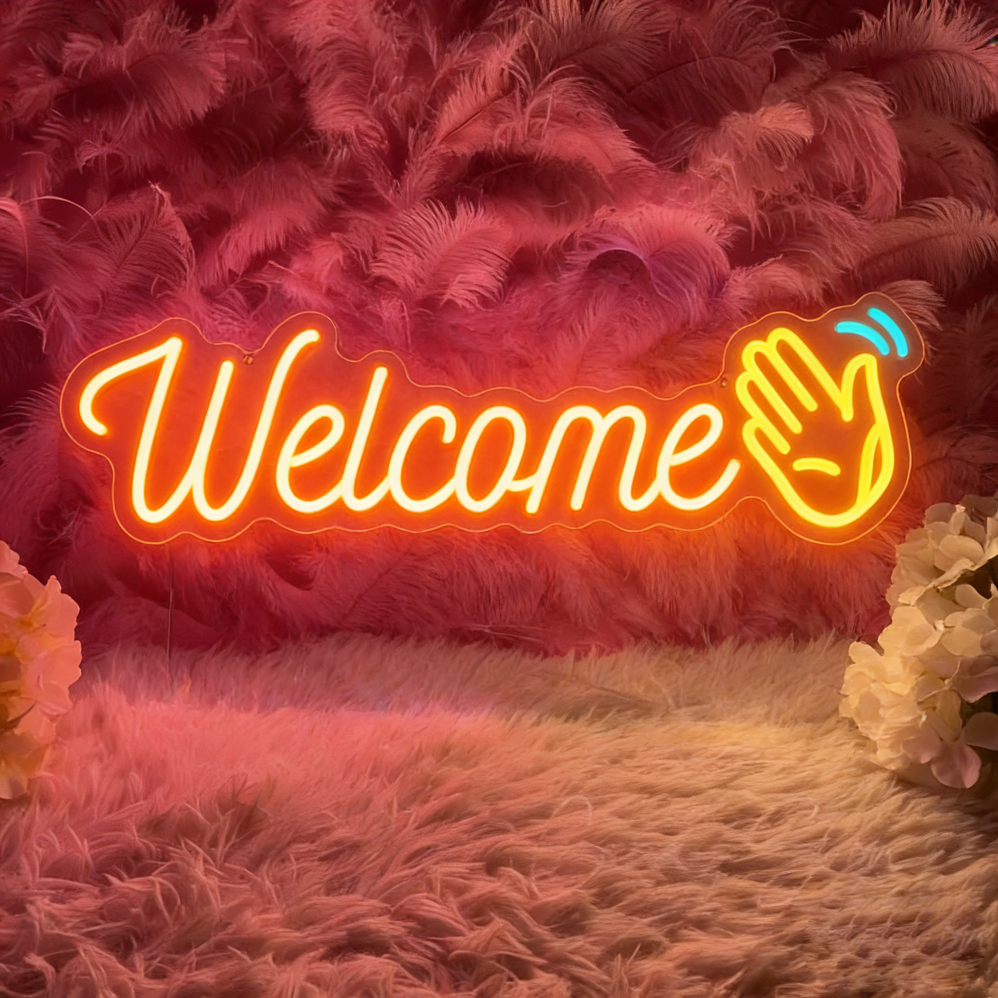 Custom LED Neon Sign-Welcome,PDYEAR GROUP,Custom LED Neon Sign-Welcome