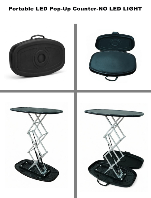 Portable LED Oblong Pop-Up Counter,PDYEAR GROUP,Portable LED Oblong Pop-Up Counter