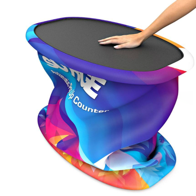 Portable LED Oblong Pop-Up Counter,PDYEAR GROUP,Portable LED Oblong Pop-Up Counter