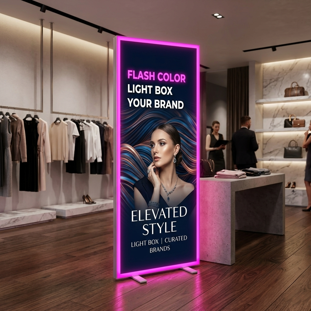 Premium SEG Flash Color Light Box-100x250cm,PDYEAR GROUP,Premium SEG Flash Color Light Box-100x250cm