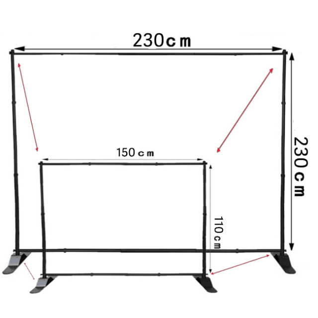 Economy Adjustable Tradeshow banner display stands BD-03,PDYEAR GROUP,Economy Adjustable Tradeshow banner display stands BD-03