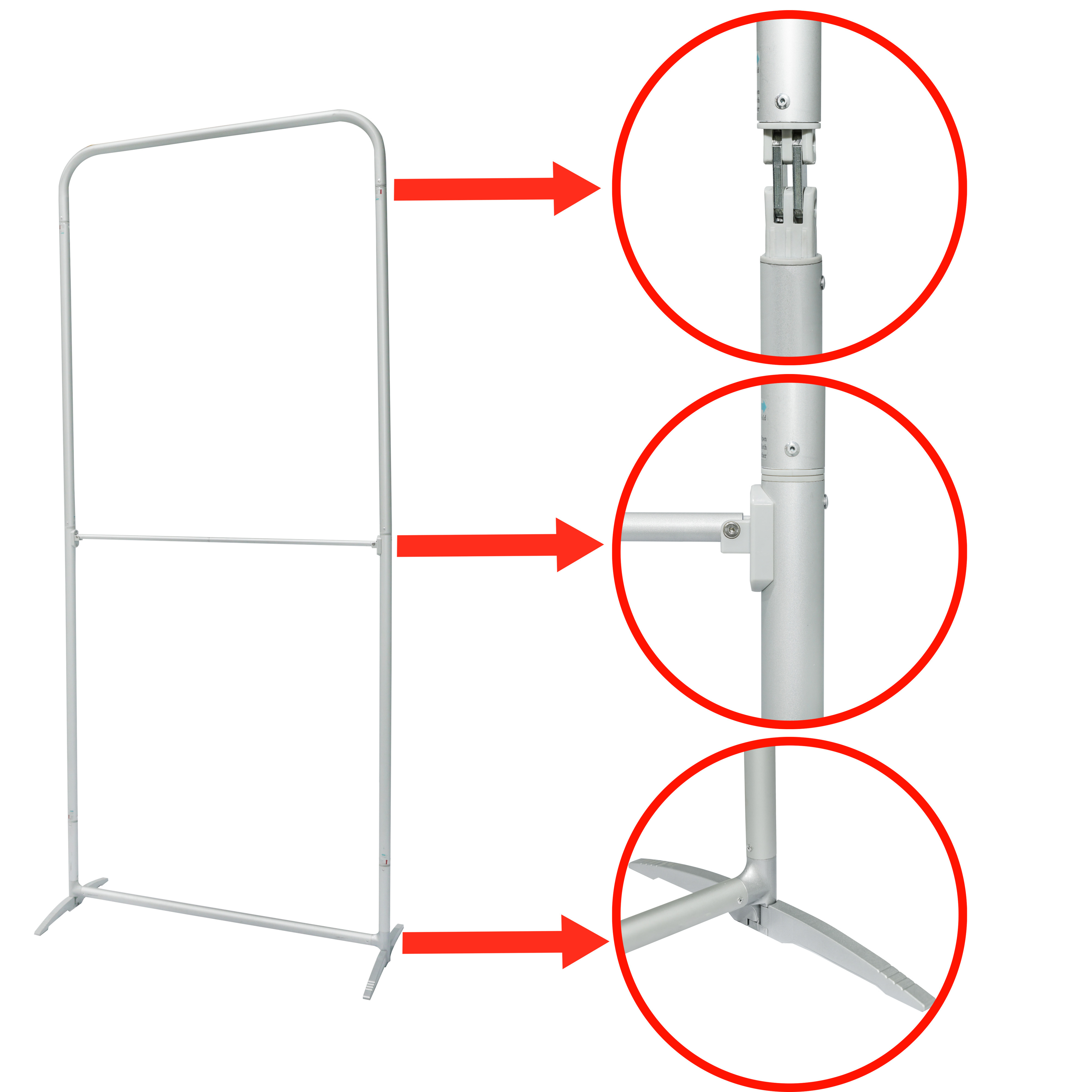 KZ-Foldable-Tension Fabric Display,PDYEAR GROUP,KZ-Foldable-Tension Fabric Display