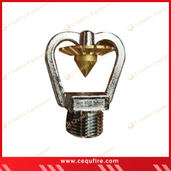 Open type sprinkler for fire protection in kitchens and mechanical rooms
