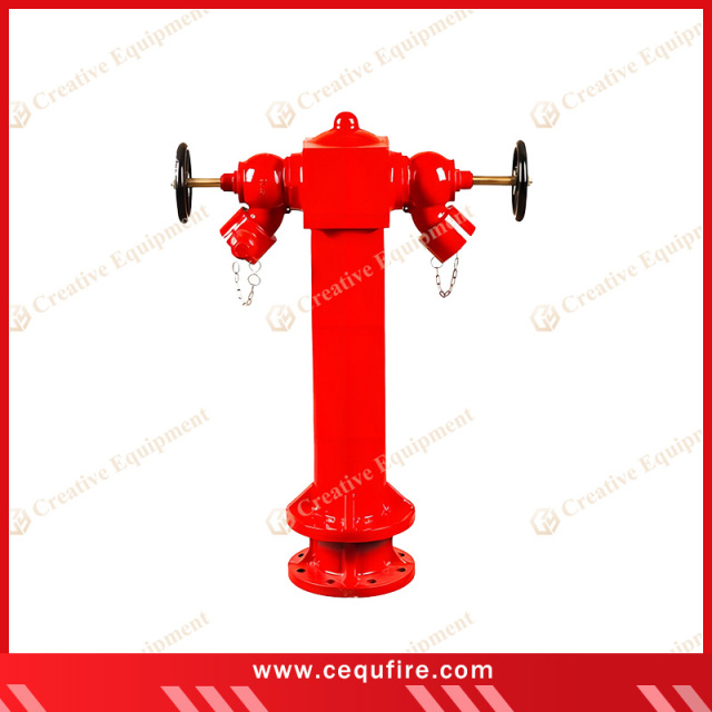 alt="Wet Pillar Hydrant Valve – outdoor firefighting valve with direct main water connection, durable and designed for rapid emergency water access"