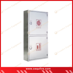 1600×800×300 mm SS304 stainless steel fire cabinet for firefighting equipment storage