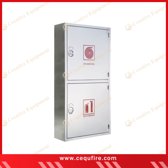 1600×800×300 mm SS304 stainless steel fire cabinet for firefighting equipment storage
