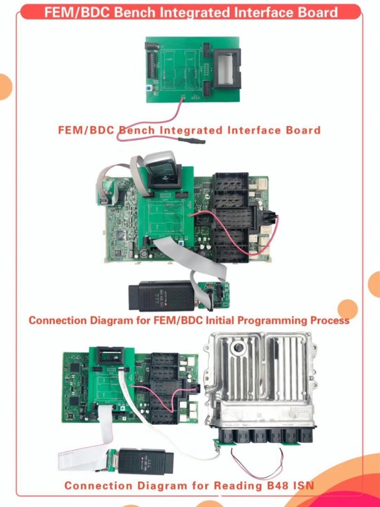 Yanhua Mini ACDP FEM BDC Bench Integrated Interface Board FEM/BDC Transformer